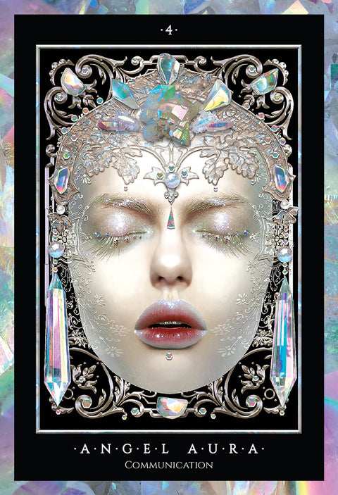 Precious Gems Oracle Cards Deck by Maxine Gadd Blue Angel 40 Card Set