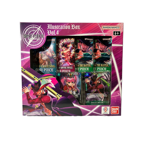 One Piece TCG Illustration Box Vol.4 2025 Card Game Set with Boosters