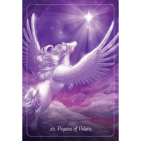 Pegasus Oracle Cards Alana Fairchild 30-Card Deck & Guidebook Blue Angel