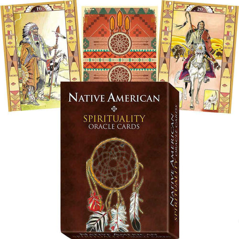 Native American Spirituality Oracle Cards Deck Esoteric Telling Lo Scarabeo Or13