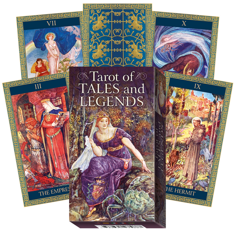 Tarot of Tales and Legends 78 Card Deck Lo Scarabeo Arthurian