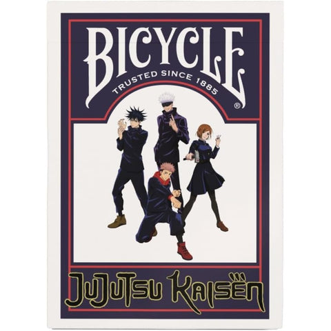 Bicycle Jujutsu Kaisen Poker Size Playing Cards Deck Standard Index