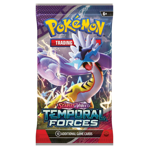 Pokemon TCG Scarlet & Violet Temporal Forces Sealed 10 Card Booster Pack EN