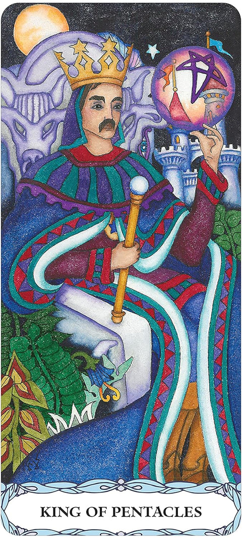 Tarot Of A Moon Garden Cards Deck Borderless Animals US Games Systems