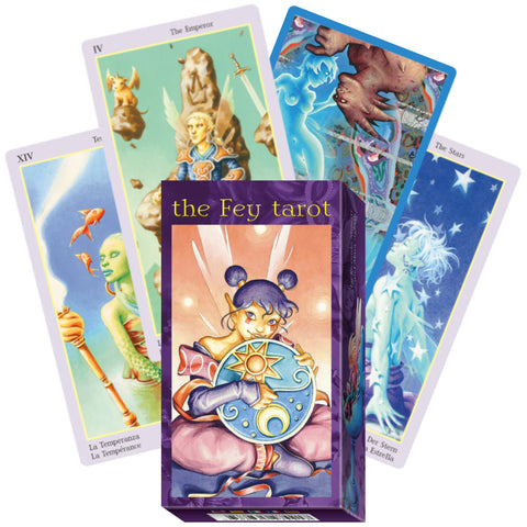 The Fey Tarot Deck Cards Lupatelli Esoteric Fortune Telling Lo Scarabeo NEW