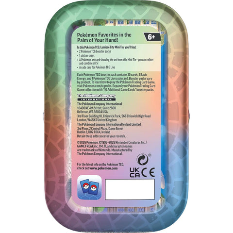 Pokemon TCG Lumiose City Mini Tin Meganium (ENG)