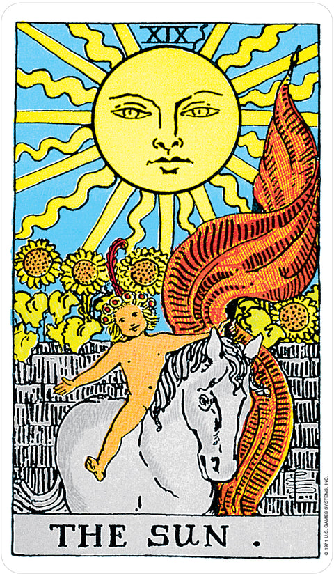 Rider Waite 100% Plastic Tarot Deck 78 Cards US Games Pamela Colman Smith
