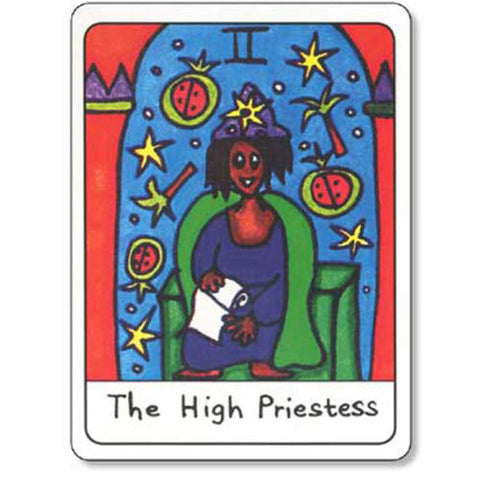 African Tarot Mini Deck 78 Cards with Guidebook by U.S. Games Systems
