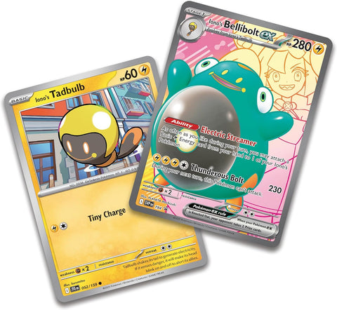 Pokemon TCG Iono & Bellibolt ex Premium Collection Box 6 Boosters EN