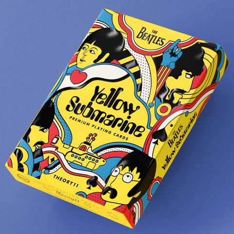 Yellow Submarine The Beatles Playing Cards Deck Theory 11 Premium Luxury