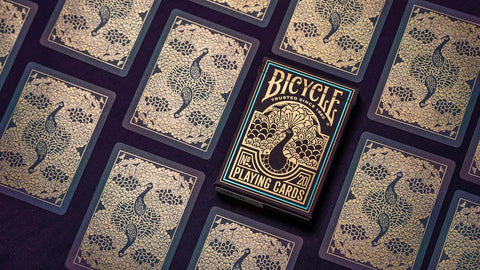 Bicycle Peacock Purple No 20 Playing Cards Deck Cold Foil USpcc 10044808