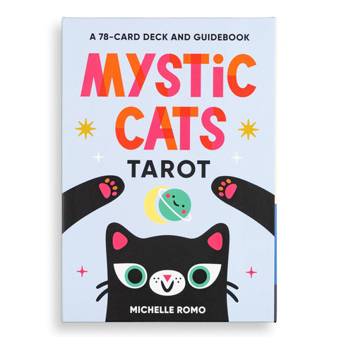 Mystic Cats Tarot Card Deck with Guidebook Cute Kawaii Cat Tarot Sterling