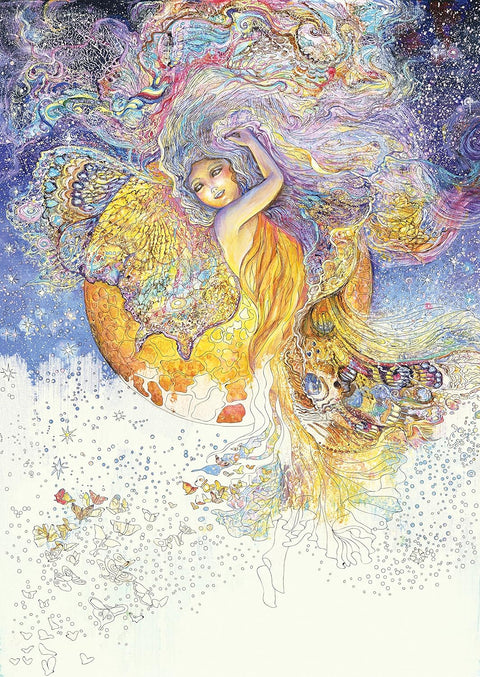 Enchnated Fairies Coloring Book Blue Angel