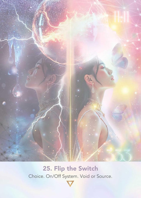 LightWeb Oracle Card Deck 44 Cards with Guidebook by Muse Oracle