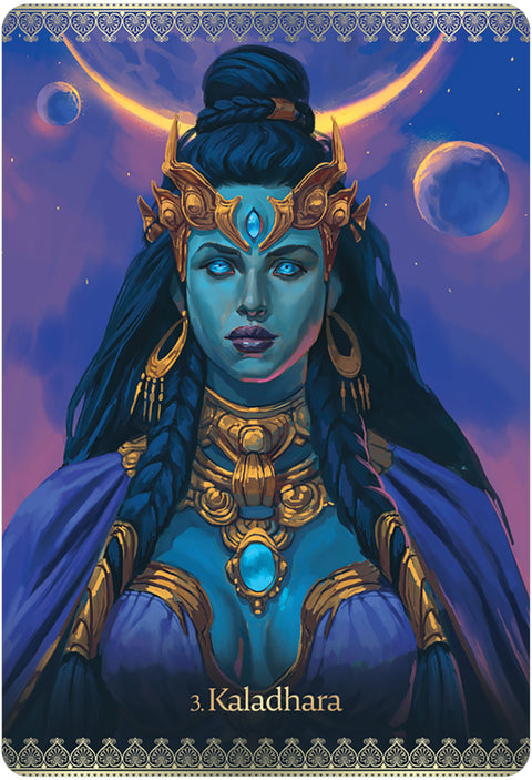 Kali Oracle Cards Deck & Guidebook by Alana Fairchild Blue Angel