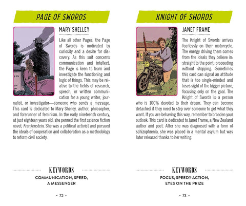 Rebel Witches Tarot Deck & Guidebook Set by Cecilia Lattari Dover