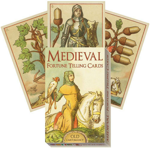 Medieval Fortune Telling Cards Lo Scarabeo Old Cartomancy Playing Cards NEW