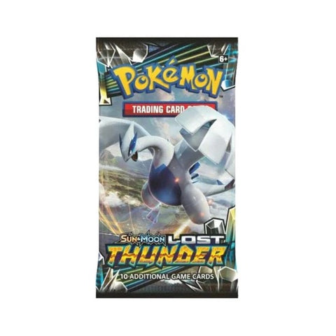 Pokemon TCG Sun & Moon Lost Thunder Booster Pack 10 Card English
