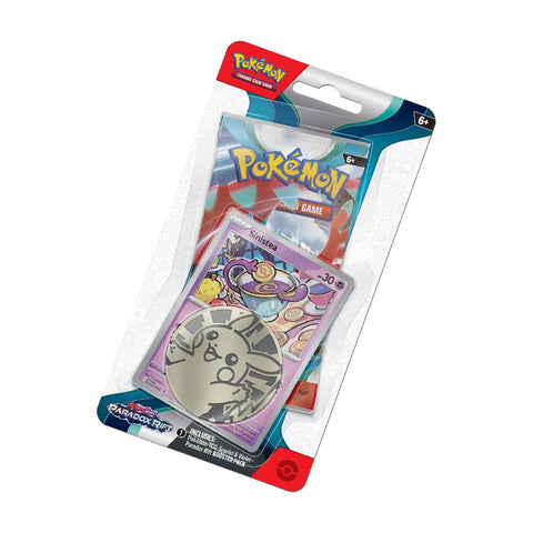 Pokemon TCG Scarlet & Violet Paradox Rift Sinistea Checklane Promo Pack