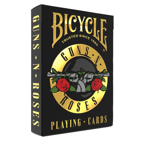 Bicycle Guns N' Roses Playing Cards, Poker Size, Air-Cushion, Made in USA