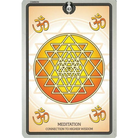 Sacred Geometry Healing Cards 49-Card Oracle Deck & Guidebook Schiffer