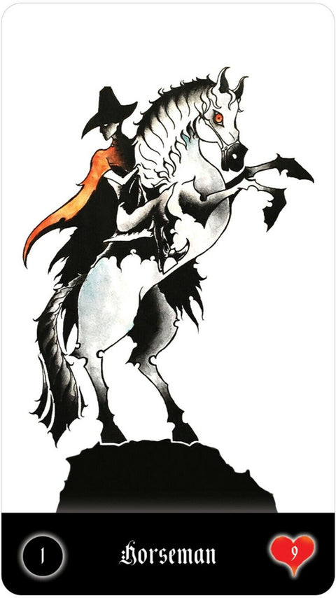 Malefique Lenormand Cards Edgy Dark Deck US Games Systems Esoteric Gniedmann NEW