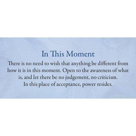 Calming Inspirations Mini Oracle Cards Deck by Lucy Cavendish 55 Cards