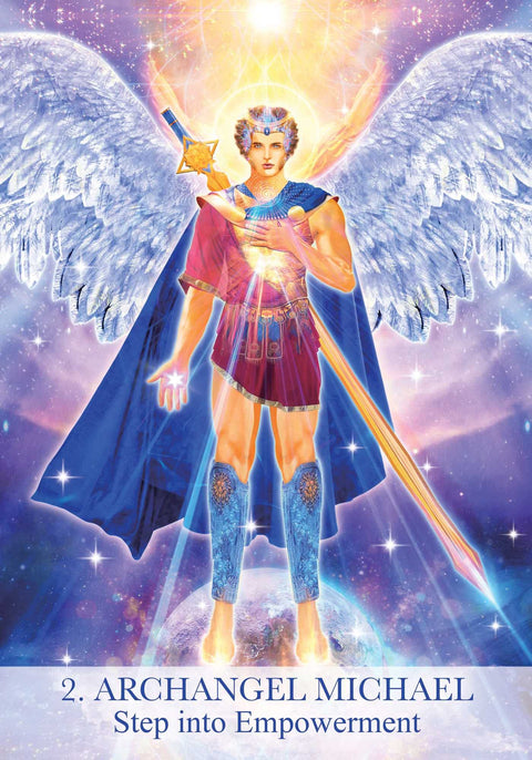 Female Archangels Oracle Cards Deck & Guidebook by Calista Findhorn