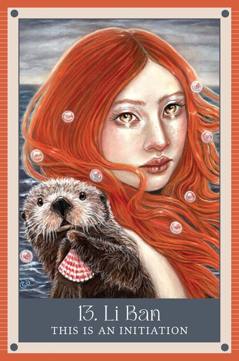 The Wild Witch Oracle cards Blue Angel