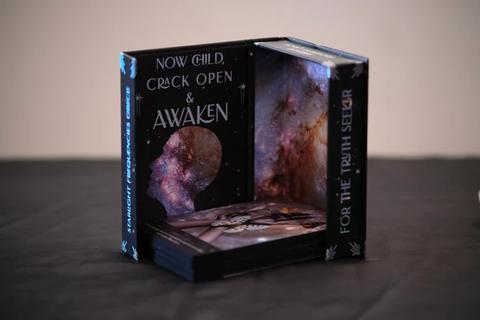 Starlight Frequencies Oracle Cards Deck 44 Cards & Guidebook Sacred Scribe