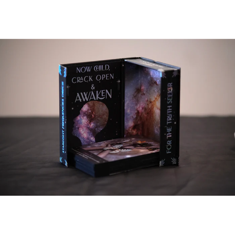 Starlight Frequencies Oracle Cards Deck 44 Cards & Guidebook Sacred Scribe