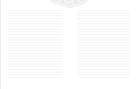 I Am Writing &Creativity Journal Lined Notebook Ravynne Phelan Blue Angel Iamj16