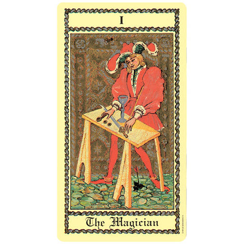 Medieval Scapini Tarot Deck by Luigi Scapini 78 Cards Gold US Games