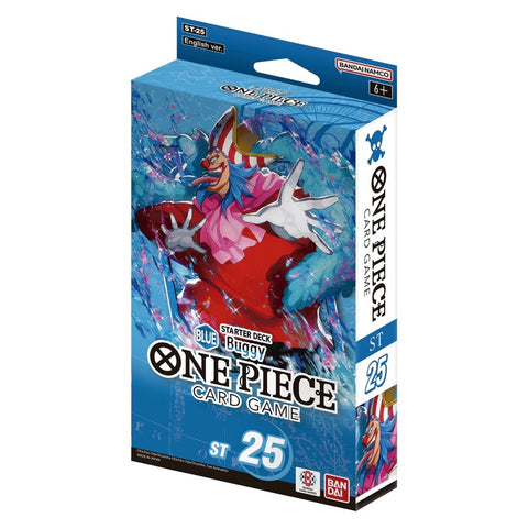 One Piece TCG Buggy ST-25 Starter Deck Set with Bonus Booster Pack