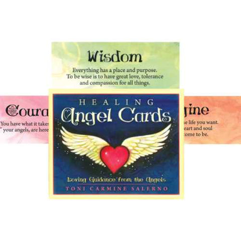 Healing Angel Cards Oracle Deck 55 Pocket Cards by Blue Angel