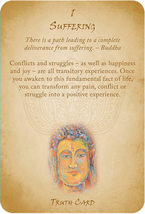 Buddhism Reading Cards Deck Sofan Chan Esoteric Telling