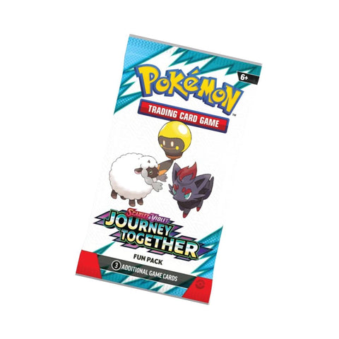 Pokemon TCG Scarlet & Violet Journey Together Fun Pack – 3 Cards, English