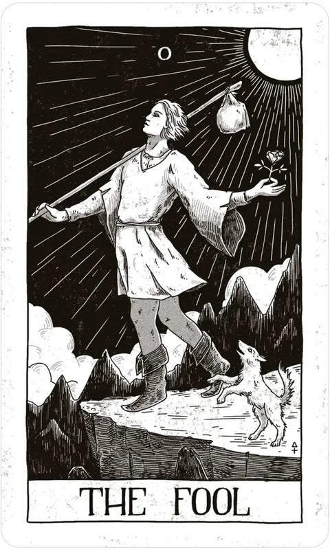 Black Ritual Tarot Deck by US Games, 78 Cards with Guidebook