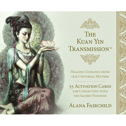 Kuan Yin Transmission Oracle Cards Deck by Alana Fairchild Blue Angel
