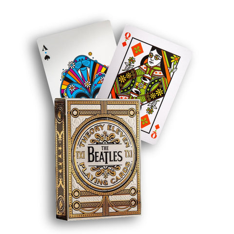 The Beatles White Special Edition Premium Playing Cards by Theory11