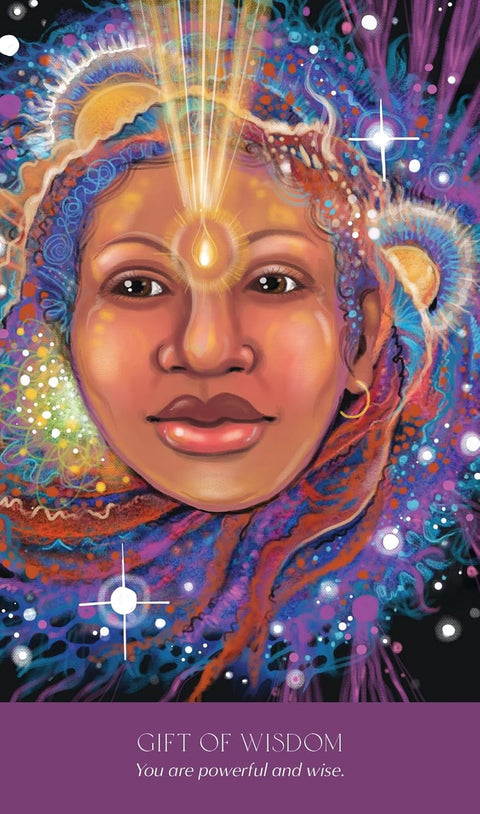 Soul Wisdom Oracle cards Blue Angel