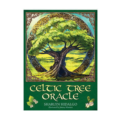 Celtic Tree Oracle Cards by Blue Angel 25-Card Deck & Guidebook Set