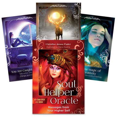 Soul Helper Oracle Cards Deck & Guidebook Earth Dancer New