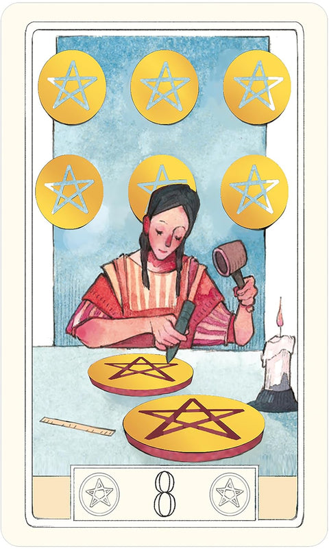 Curious Travels Tarot Deck 79 Cards Gilded with Guidebook by US Games
