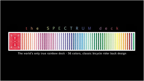 Bicycle Spectrum Playing Cards Deck Rainbow Backs for Poker Magic Cardistry