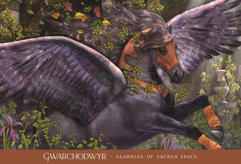 Oracle Of The Sacred Horse Cards Deck And Guidebook Blue Angel