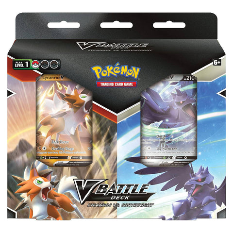 Pokémon TCG: V Battle Deck Lycanroc Vs. Corviknight ENG