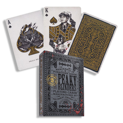 Theory11 Peaky Blinders Premium Playing Cards Poker Deck Black New