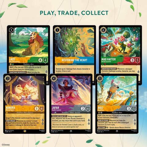Disney Lorcana Archazia's Island Illumineer's Trove Box 8 Booster Packs
