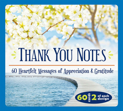Thank You Notes Inspiration Cards Deck 60 Gratitude Cards US Games Systems